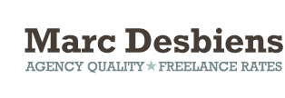 MARC DESBIENS, AGENCY QUALITY ~ FREELANCE RATES